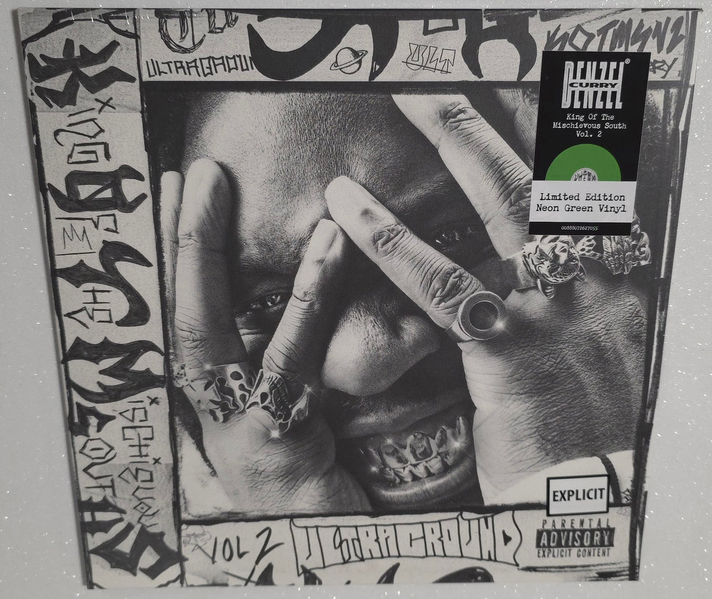 Denzel Curry – King Of The Mischievous South Volume 2 (2024) (Limited Edition Neon Green Colour Vinyl LP)