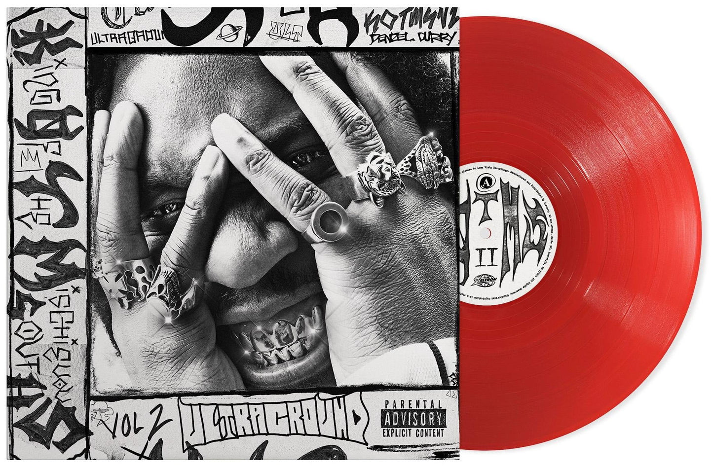 Denzel Curry – King Of The Mischievous South Volume 2 (2024) (Australian Exclusive Ruby Colour Vinyl LP)