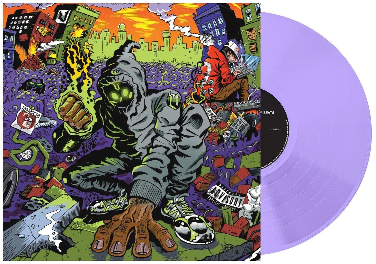 Denzel Curry X Kenny Beats – Unlocked (2023 Reissue) (Limited Edition Australian Exclusive Translucent Purple Colour Vinyl LP)