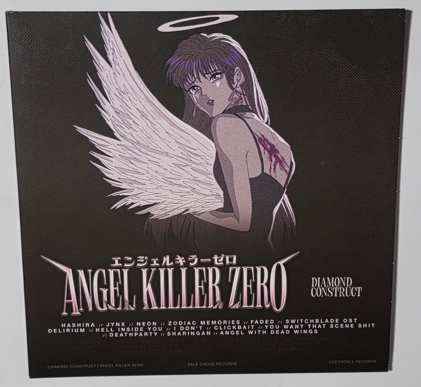 Diamond Construct – Angel Killer Zero (2024) (Limited Edition Pink Purple & Black Swirl Colour Vinyl LP)