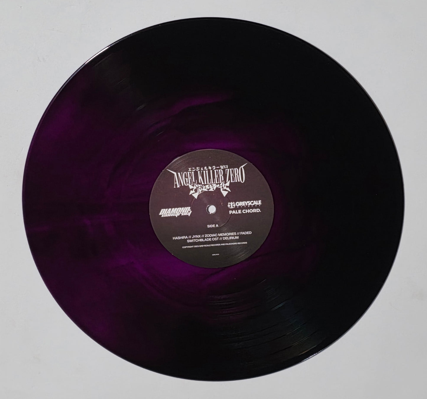 Diamond Construct – Angel Killer Zero (2024) (Limited Edition Pink Purple & Black Swirl Colour Vinyl LP)