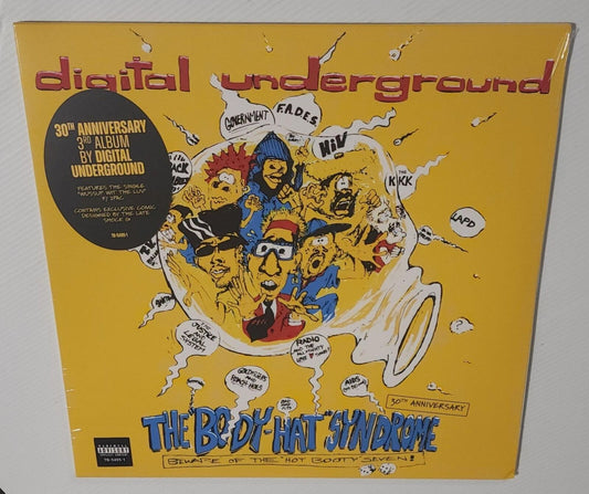 Digital Underground – The "Body-Hat" Syndrome (2023 RSD) (Limited Edition Yellow Colour Vinyl LP)