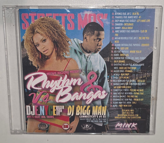 DJ E. Nyce & DJ Bigg Mann - Rhythm & Bangas Volume 4 (2006) (Mixtape CD)
