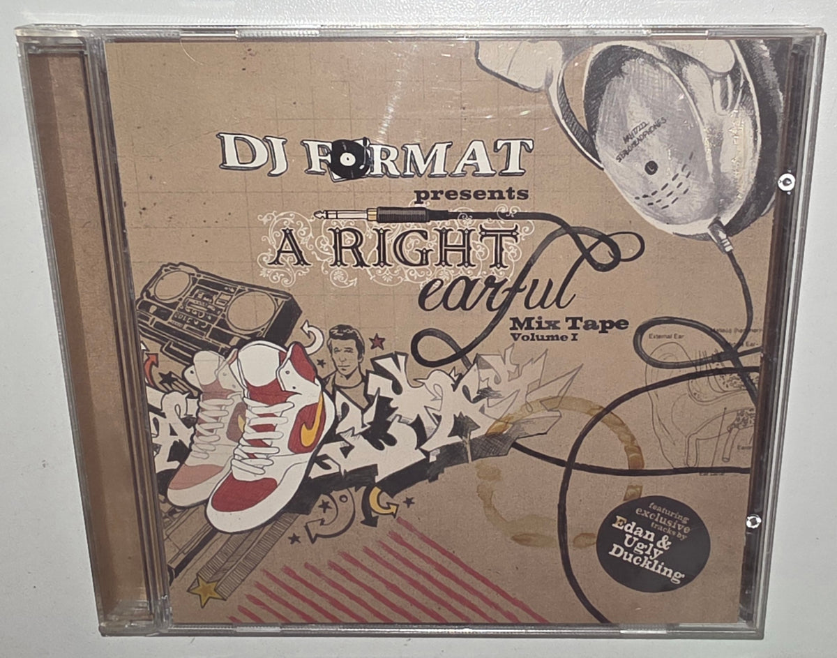 DJ Format – A Right Earful Mix Tape, Volume 1 (2004) (CD)