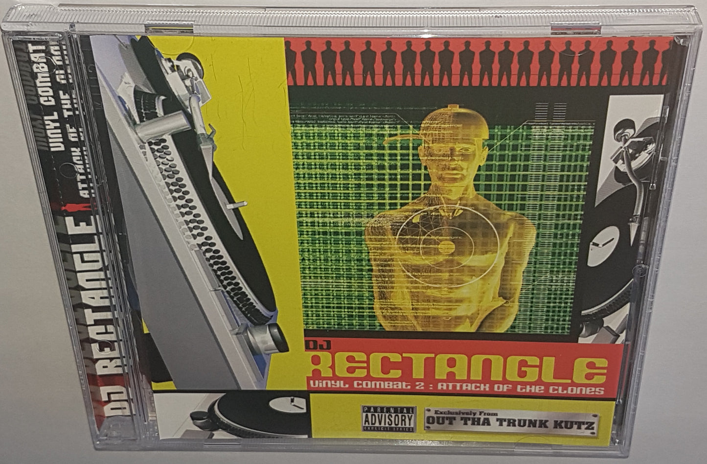 DJ Rectangle - Vinyl Combat 2: Attack Of The Clones (2002) (DJ Mix CD)