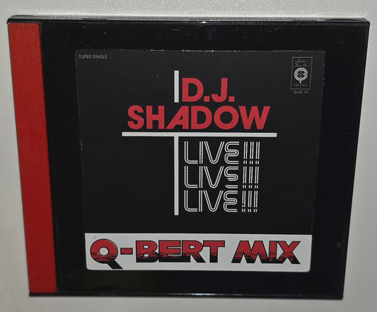D.J. Shadow – Q-Bert Mix (Live!!!) (1997) (CD)