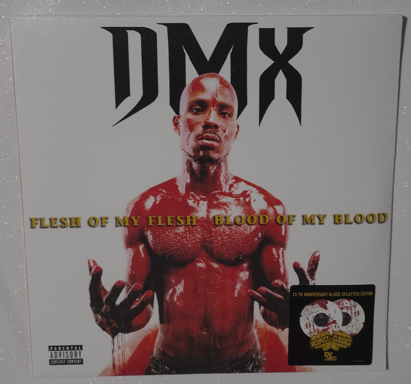 DMX – Flesh Of My Flesh Blood Of My Blood (2013 Reissue) (Limited Edition Splattered Blood Colour Vinyl LP)