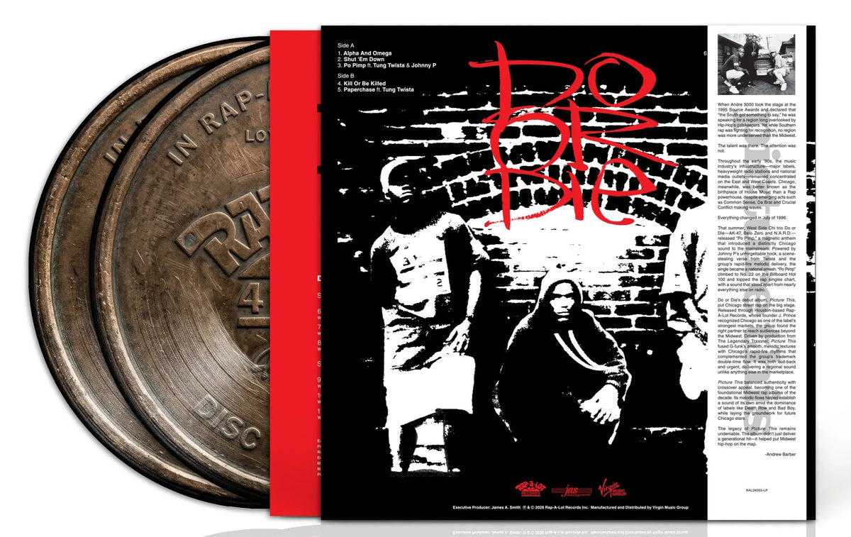 Do Or Die - Picture This: 30th Anniversary Edition (2026) (Commemorative Edition Coin Picture Disc Vinyl LP)