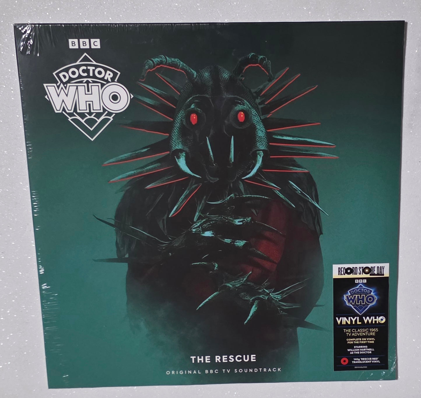 Doctor Who – The Rescue: Original BBC TV Soundtrack (2026 RSD) (Limited Edition Rescue Red Translucent Colour Vinyl LP)