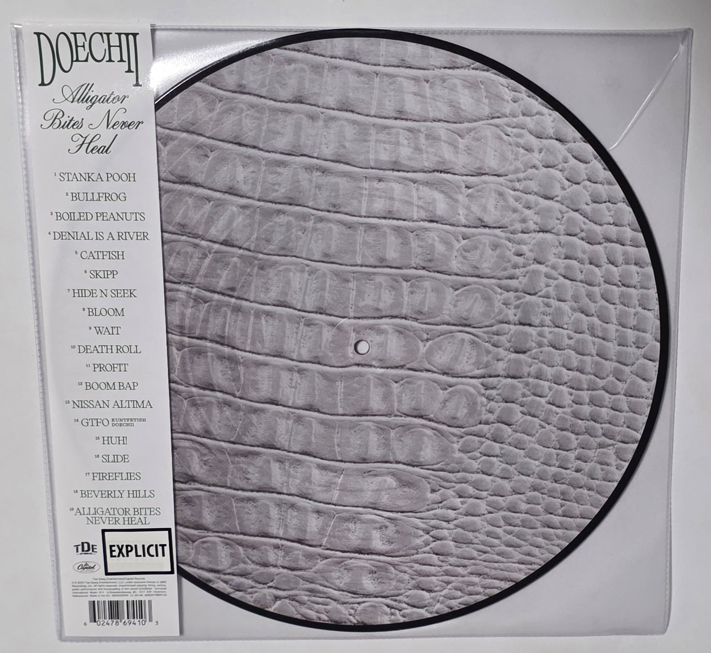 Doechii - Alligator Bites Never Heal: 1st Year Anniversary Edition (2025) (Limited Edition Gator Skin Pic Disc Vinyl LP)
