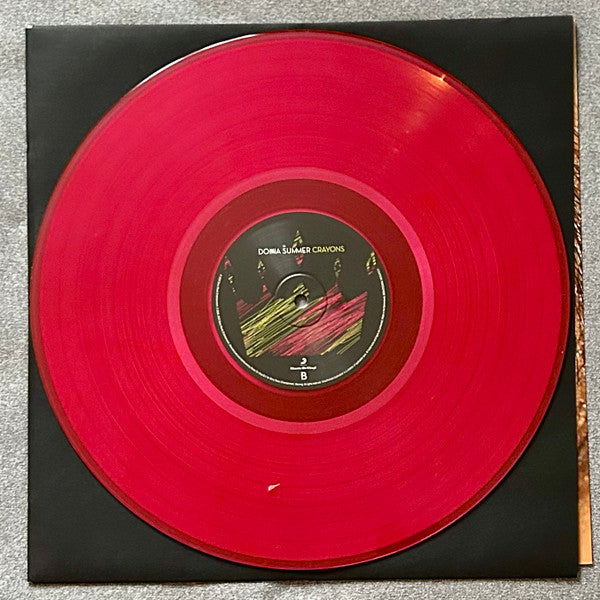 Donna Summer – Crayons (2023 Reissue) (Limited Edition Translucent Pink Colour Vinyl LP)