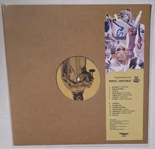 Dontez – Gritscales (2025) (Limited Edition Burnt Wattle Colour Vinyl LP)