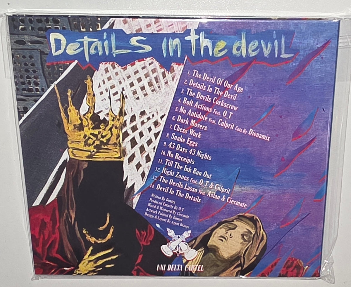 Dontez (of Kings Konekted) & O_T - Details In The Devil (2026) (Limited Edition CD)