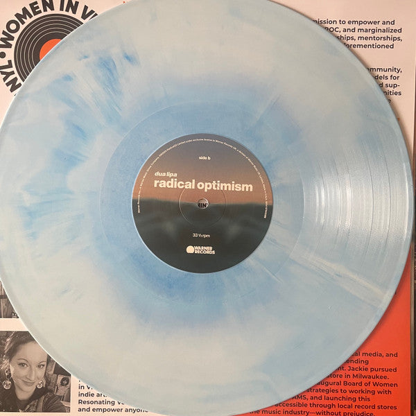 Dua Lipa – Radical Optimism (2025 Reissue) (Limited Edition Blue Galaxy Colour Vinyl LP)