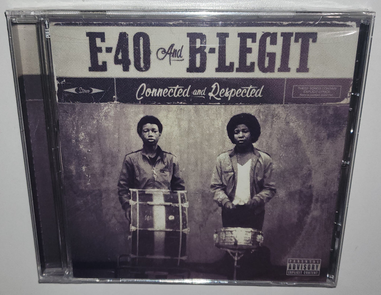 E-40 And B-Legit – Connected And Respected (2018) (CD)
