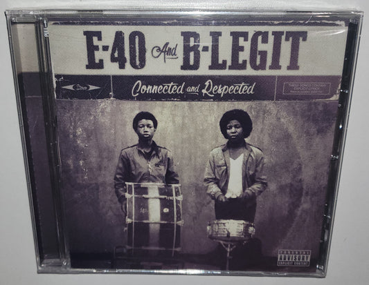 E-40 And B-Legit – Connected And Respected (2018) (CD)