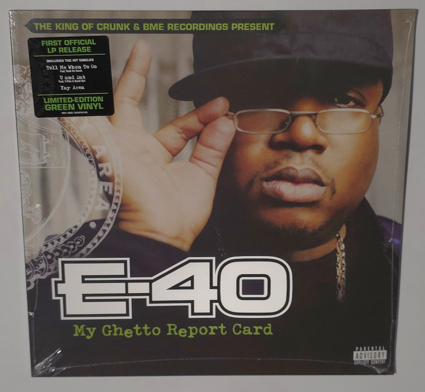 E-40 – My Ghetto Report Card (2022 Reissue) (Limited Edition Neon Green Colour Vinyl LP)