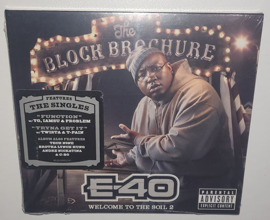 E-40 – The Block Brochure: Welcome To The Soil 2 (2012) (CD)