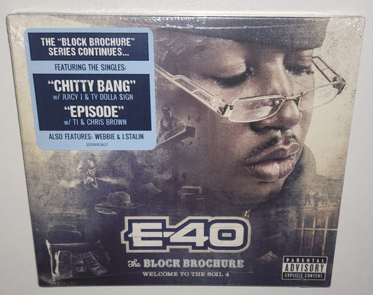 E-40 – The Block Brochure: Welcome To The Soil 4 (2013) (CD)