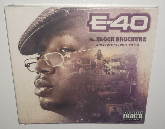 E-40 – The Block Brochure: Welcome To The Soil 6 (2013) (CD)
