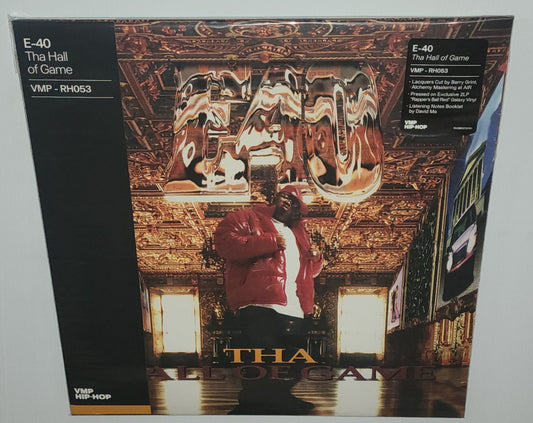 E-40 – Tha Hall Of Game (2022 Reissue) (VMP Limited Edition Red Galaxy Colour Vinyl LP)