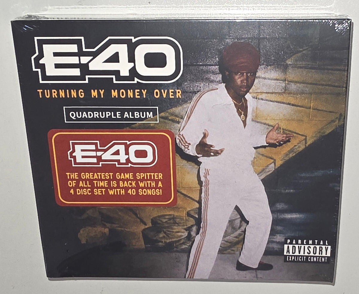 E-40 - Turning My Money Over [Quadruple Album] (2026) (Limited Edition 4CD Set)
