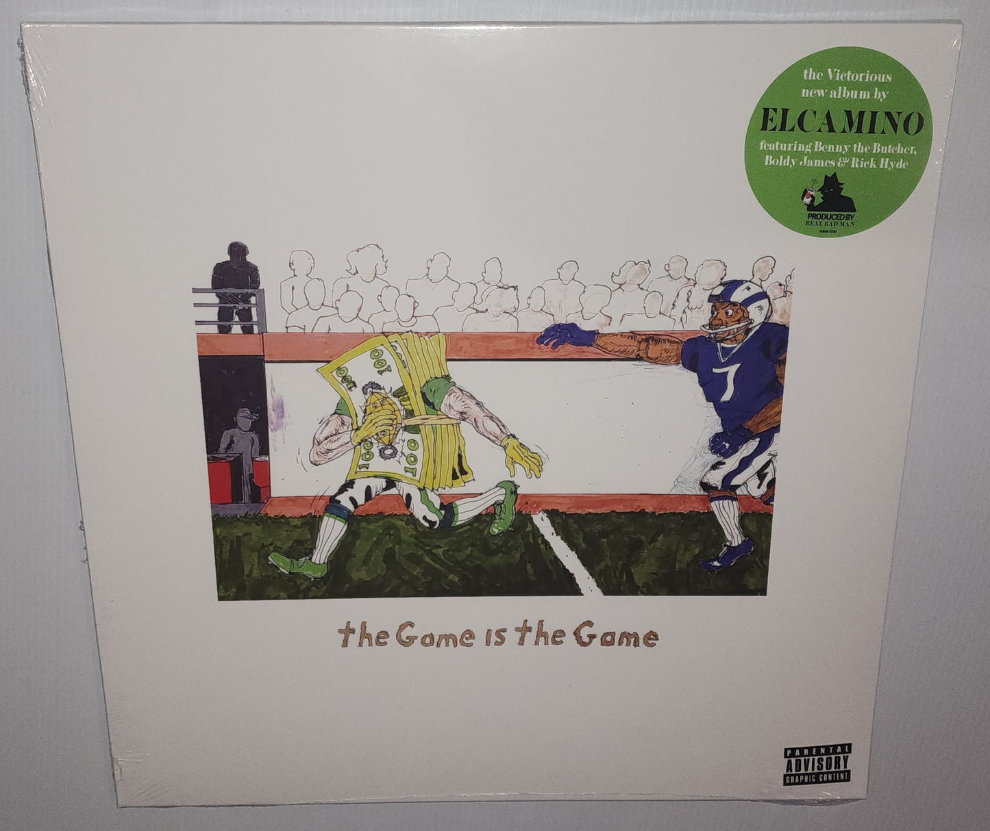 El Camino & Real Bad Man – The Game Is The Game (2024) (Limited Edition Vinyl + 7" Flexidisc)