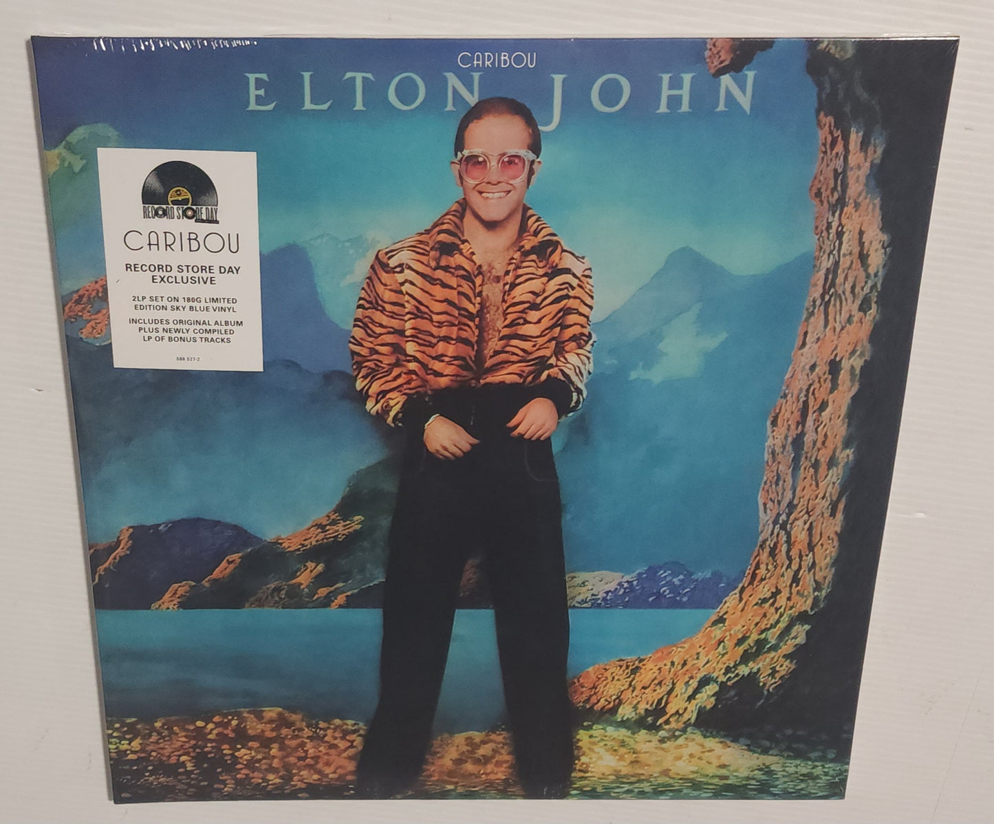Elton John - Caribou:50th Anniversary (2024 RSD) (Limited Edition Sky Blue Colour Vinyl LP)