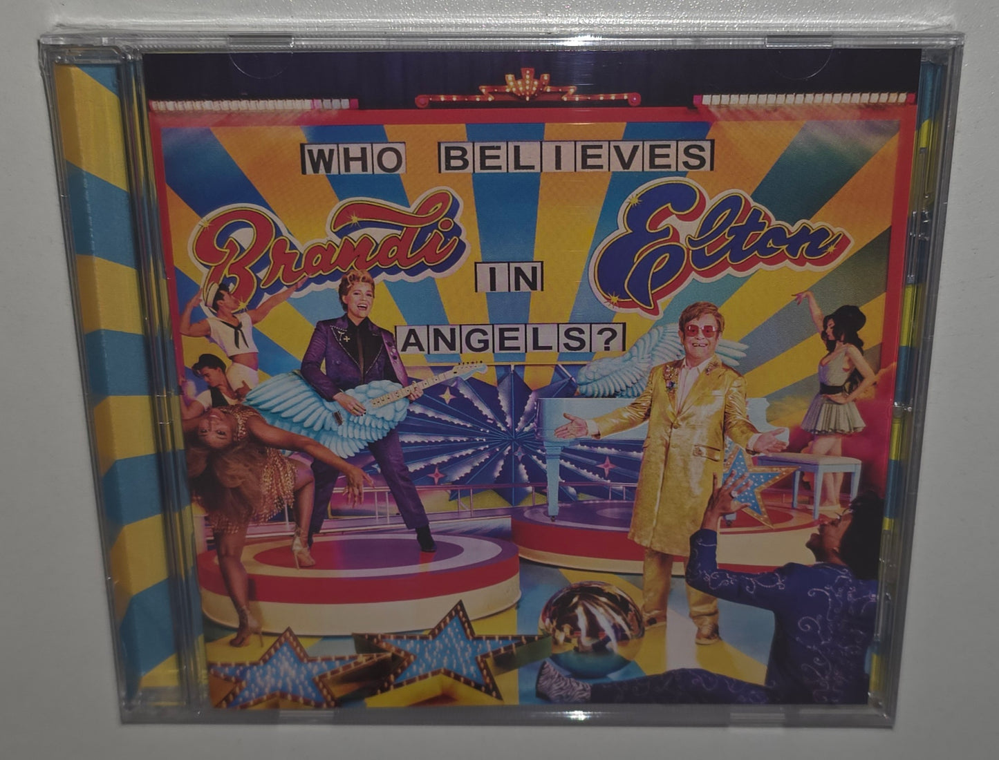 Elton John & Brandi Carlile – Who Believes In Angels? (2025) (CD)
