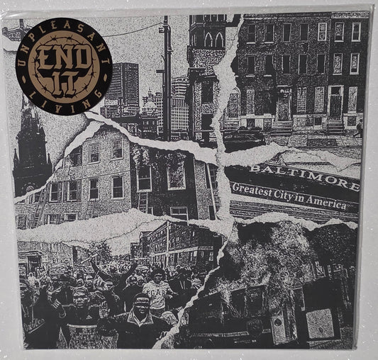 End It – Unpleasant Living (2025) (Limited Edition Orange Colour Vinyl LP)