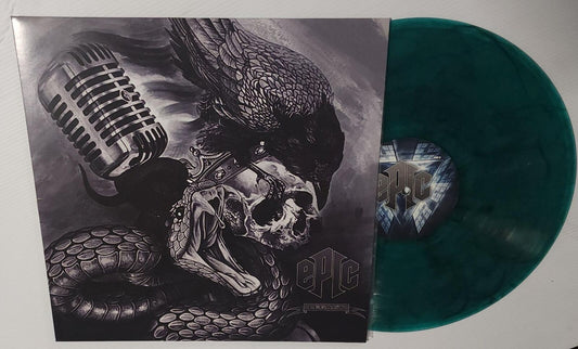 Epic MC & DJ Rellik - Legacy (2023) (Autographed Limited Edition Green/Black Marble Colour Vinyl LP)