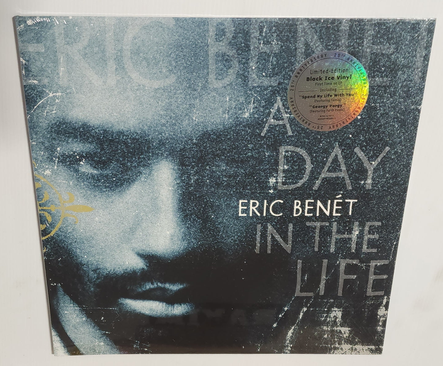 Eric Benét – A Day In The Life (2024 Reissue) (Limited Edition Black Ice Colour Vinyl LP)