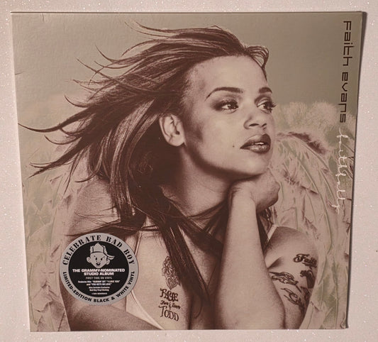 Faith Evans – Faithfully (2023 Reissue) (Limited Edition Black & White Colour Vinyl LP)