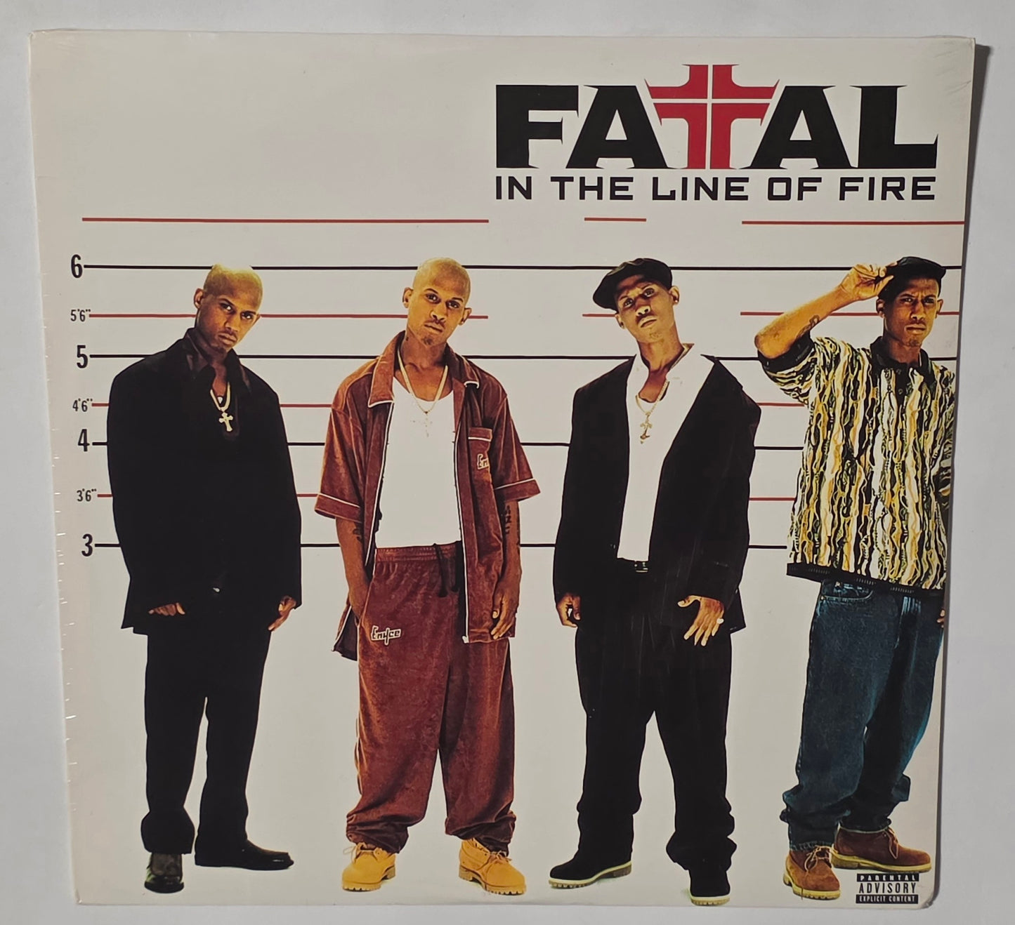 Hussein Fatal (of The Outlawz) – In The Line Of Fire (1998) (Vinyl LP)