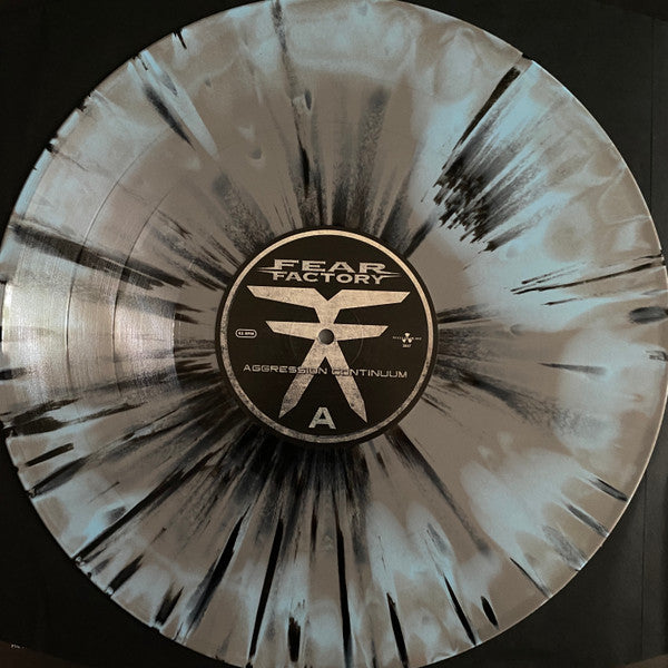 Fear Factory – Aggression Continuum (2021) (Limited Edition Blue Swirl with Black Splatter Colour Vinyl LP)