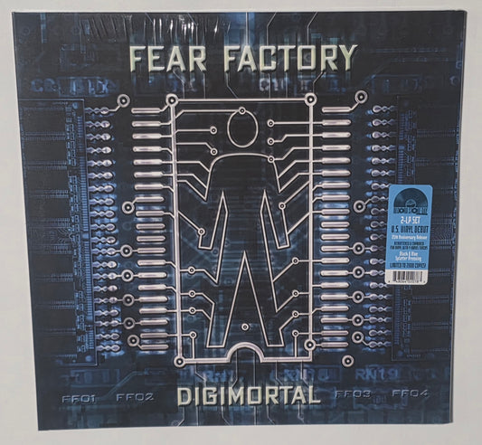 Fear Factory - Digimortal (2026 RSD) (Limited Edition Black & Blue Splatter Colour Vinyl LP)