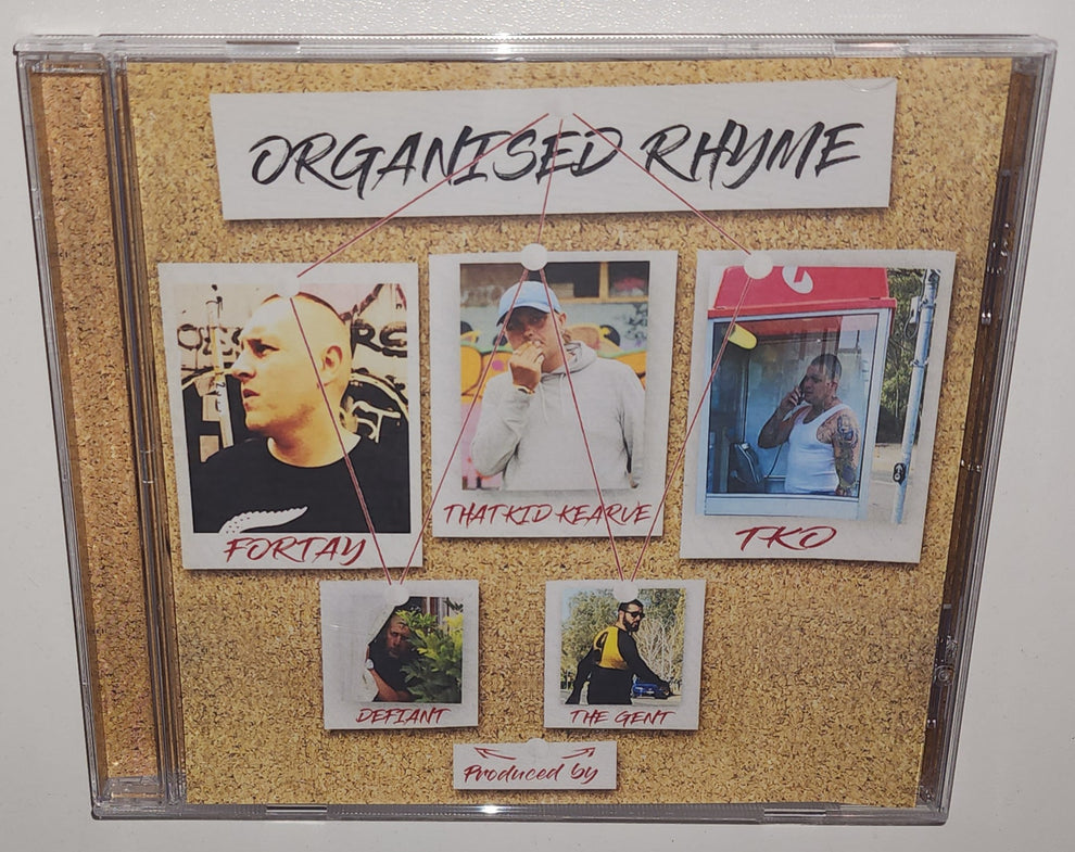 Fortay At Large, That Kid Kearve & TKO - Organised Rhyme (CD) – Urban ...