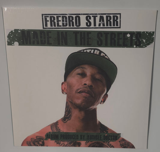 Fredro Starr – Made In The Streets (2022 Reissue) (Limited Edition Clear With Black Splatter Colour Vinyl LP)