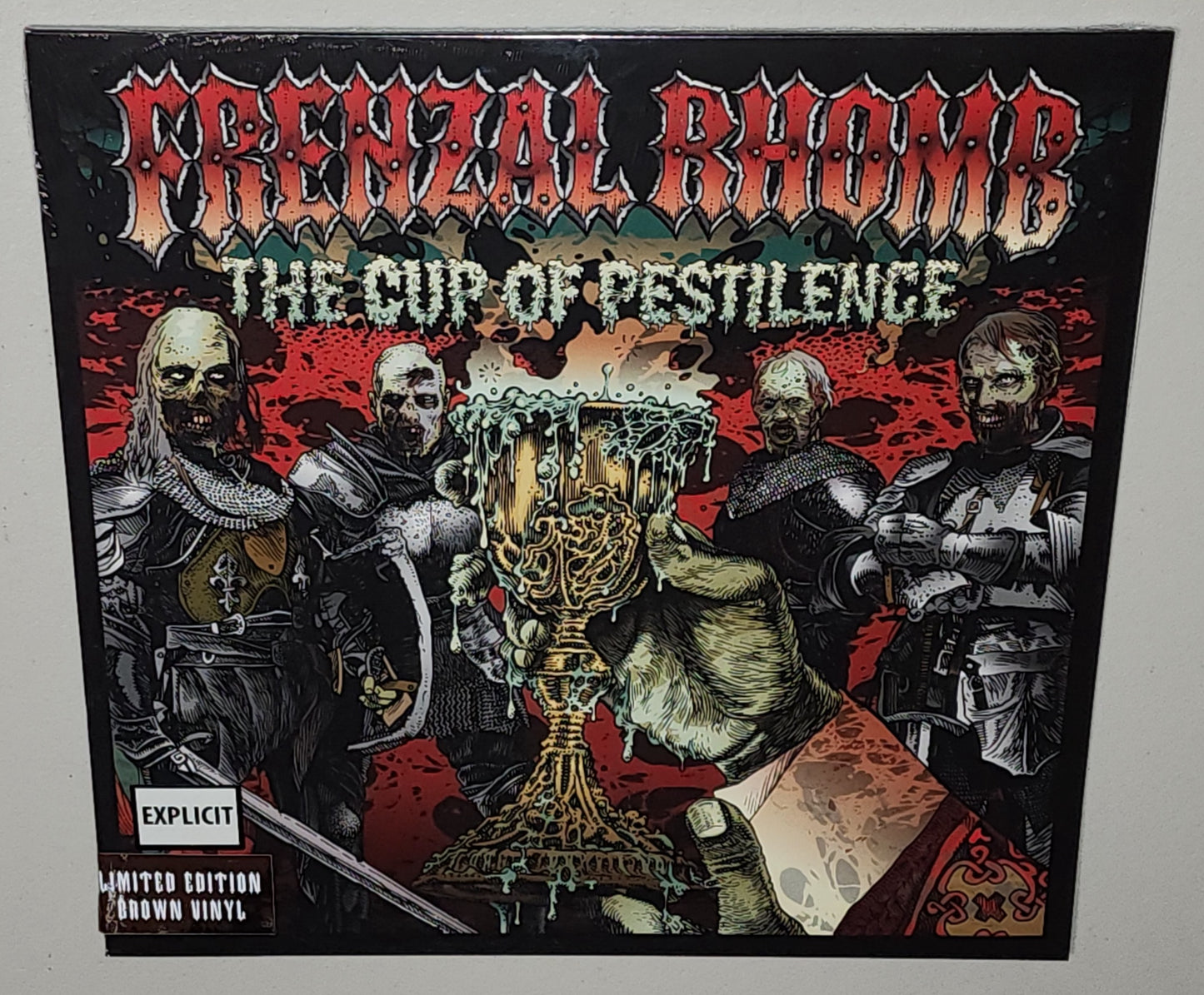 Frenzal Rhomb – The Cup Of Pestilence (2023) (Limited Edition Brown Colour Vinyl LP)
