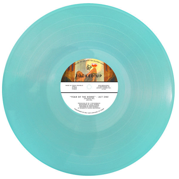 Fucked Up – Year Of The Horse (2021) (Limited Edition Transparent Sea Blue Colour Vinyl LP)
