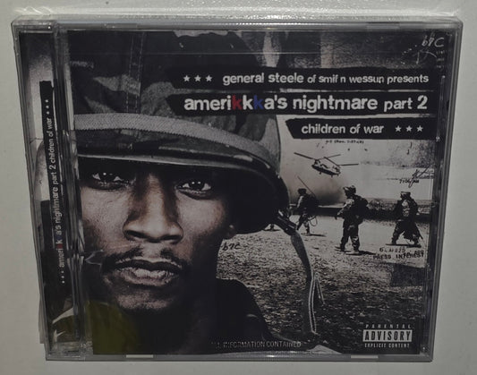 General Steele (of Smif-N-Wessun) – Amerikkka's Nightmare Part 2: Children Of War (2010) (CD)
