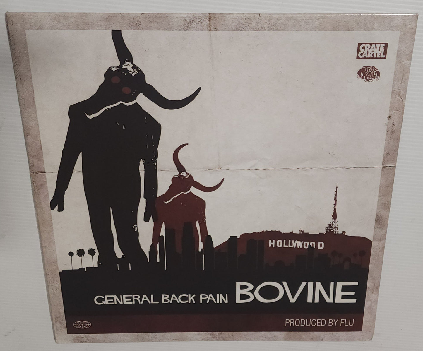 GeneralBackPain Produced By Flu – Bovine (2019) (Limitrf Edition Red Marble Colour Vinyl LP)