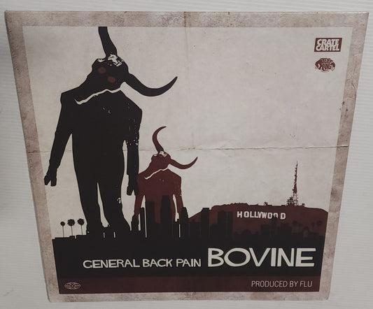 GeneralBackPain Produced By Flu – Bovine (2019) (Limitrf Edition Red Marble Colour Vinyl LP)
