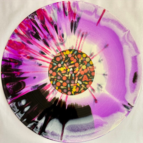 George Clanton & TV Girl – Fauxllennium (2024) (Limited Edition Pink, Black & Silver Splatter Colour Vinyl LP)