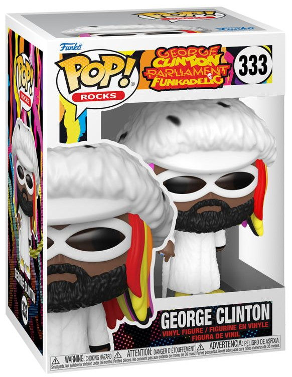 George Clinton Funko Pop! Rocks #333 Figurine