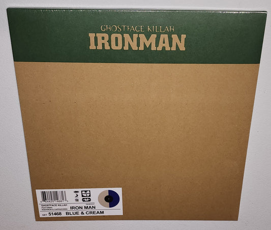 Ghostface Killah - Ironman: 25th Anniversary (2022) (Limited Edition Blye & Cream Split Colour Vinyl LP)
