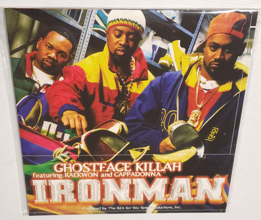 Ghostface Killah – Ironman (2021 Reissue) (Limited Edition Green & Brown Split Colour Vinyl LP)