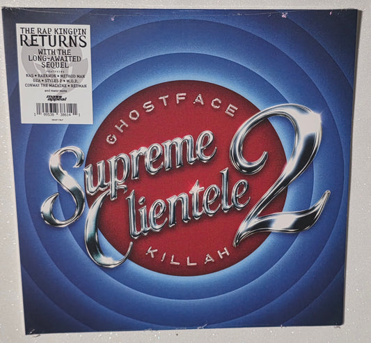Ghostface Killah - Supreme Clientele 2 (2025) (Black Colour Vinyl LP)