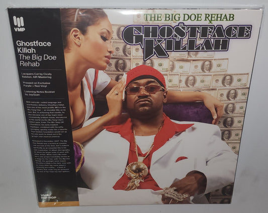 Ghostface Killah – The Big Doe Rehab (2024 Reissue) (VMP Limited Edition Purple & Red Colour Vinyl LP)