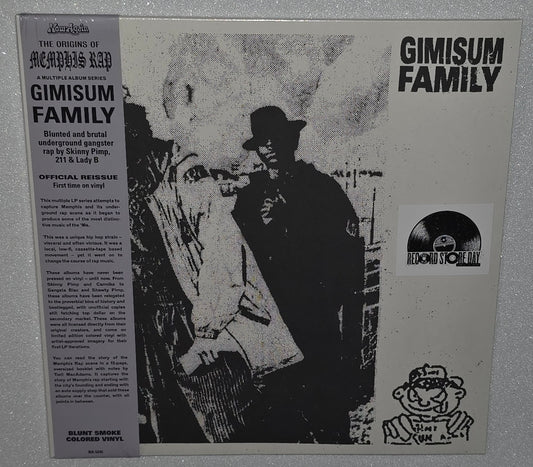 Gimisum Family - Gimisum Family (2025 RSD) (Limited Edition  Silver & Clear Galaxy Colour Vinyl LP)